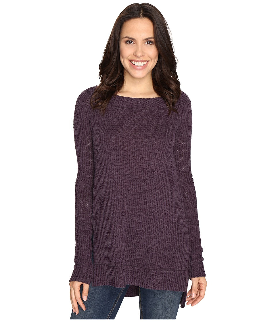 Free People Kate High-Low Thermal Top