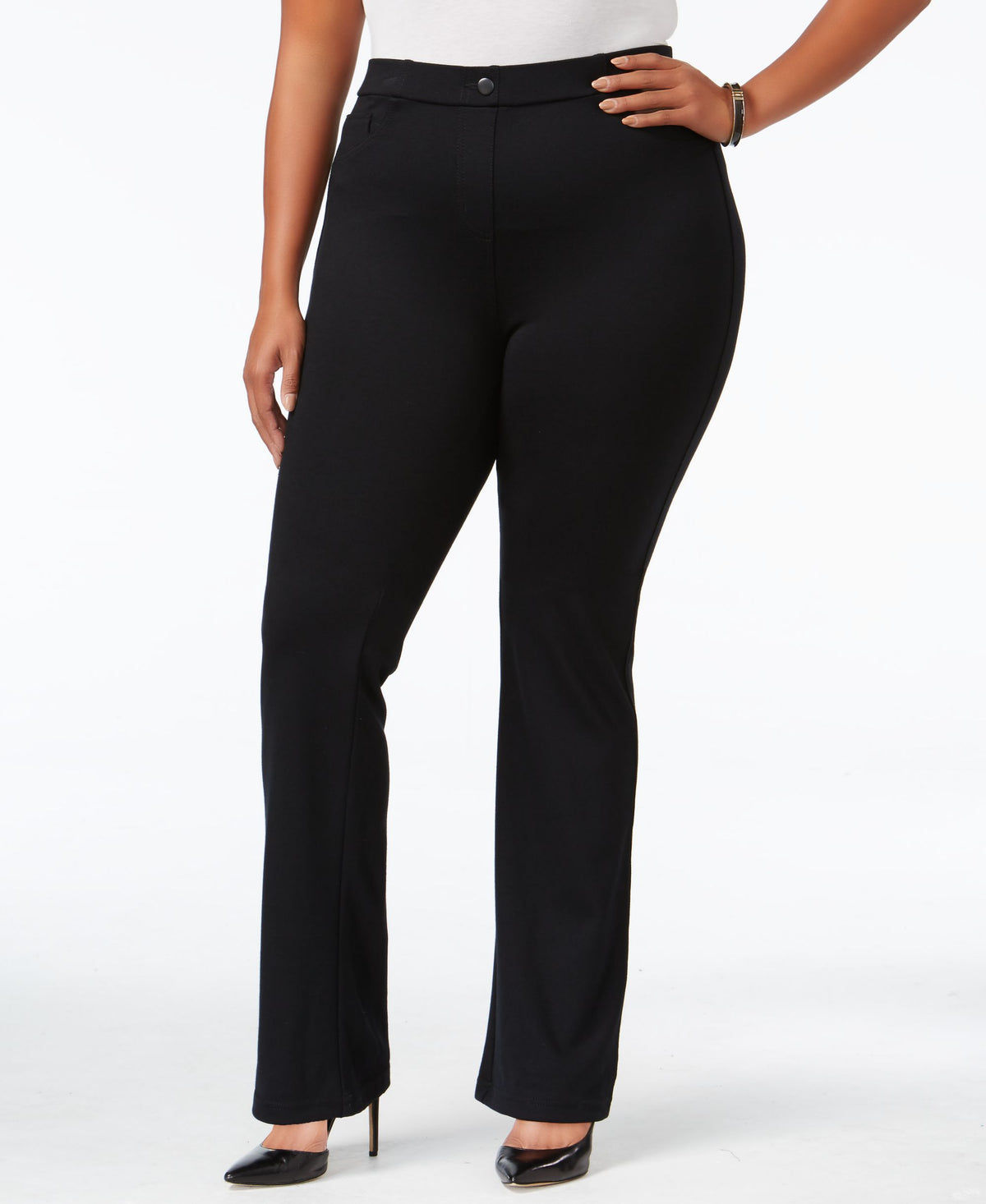Petite Plus Size Bootcut Pants
