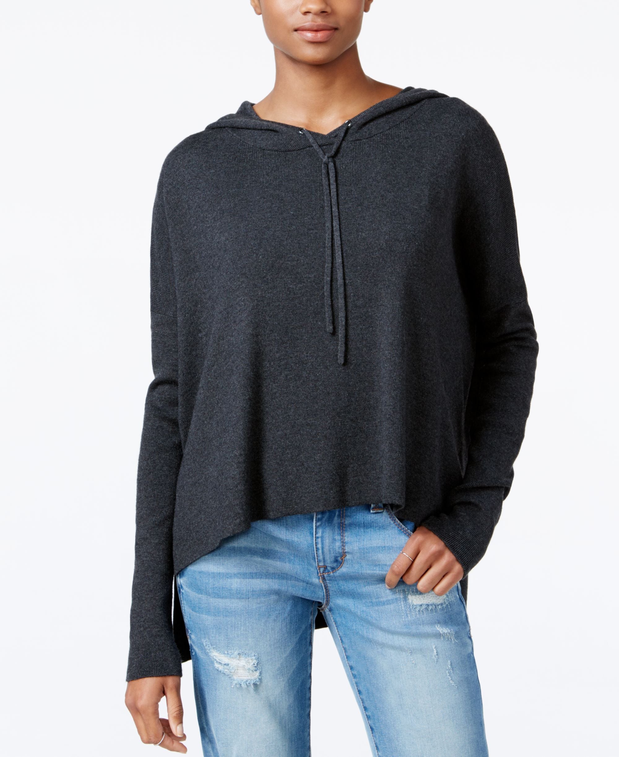 Rachel Rachel Roy High Low Hooded Sweater