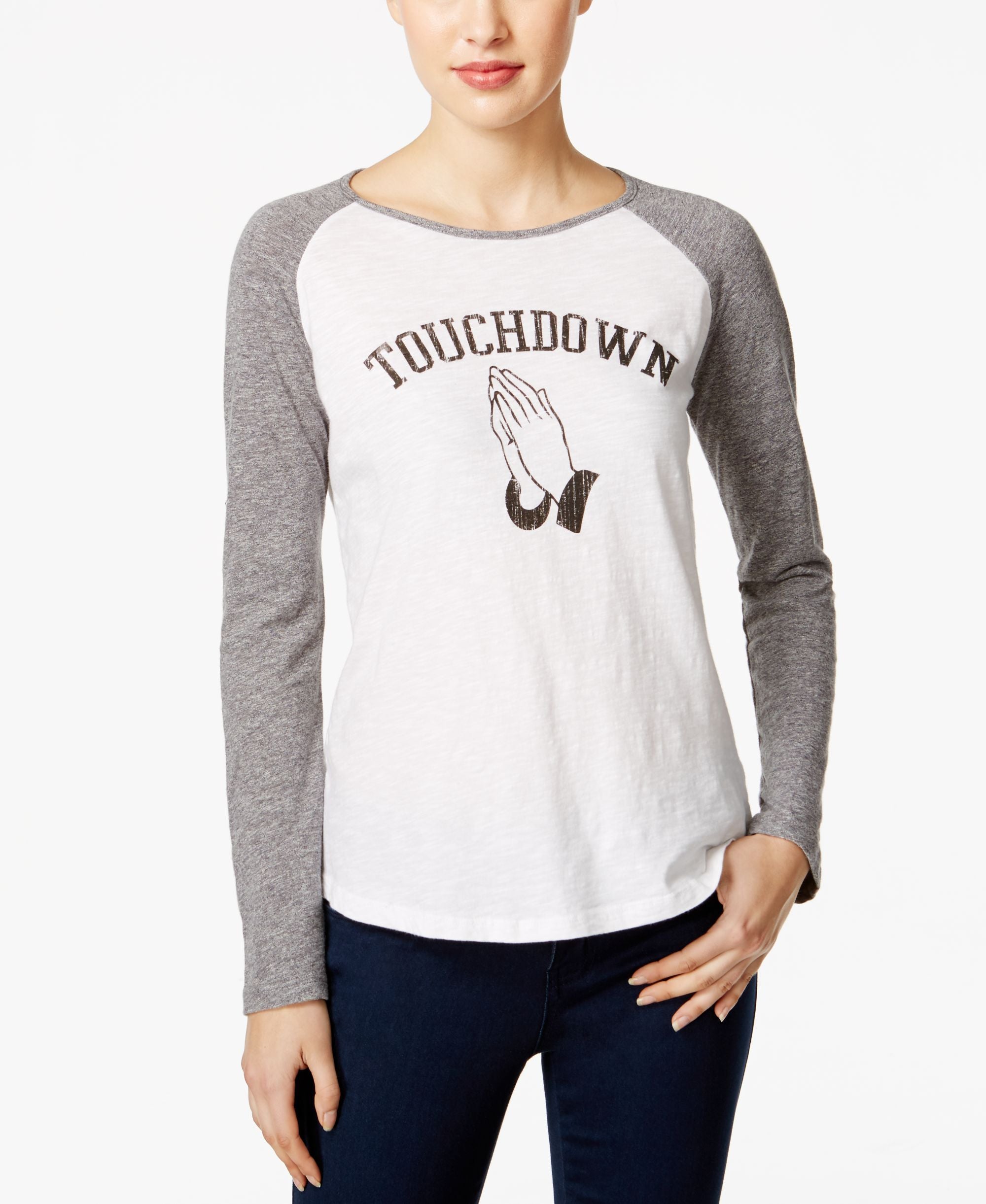 Retro Brand Football Graphic Top