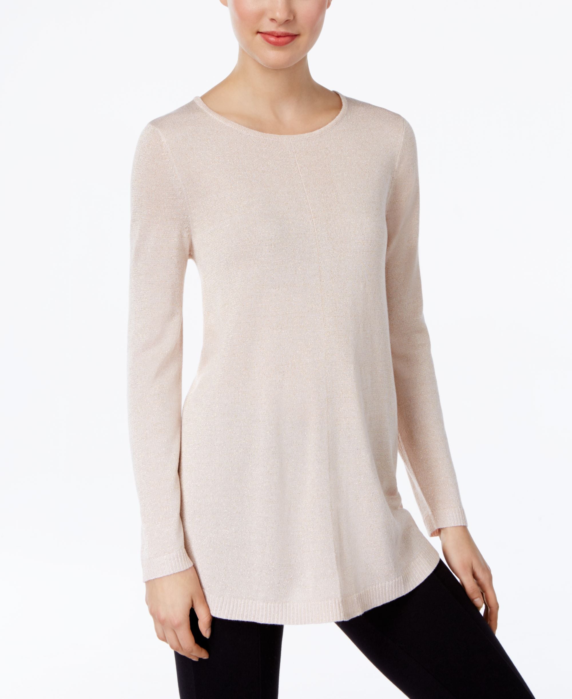Alfani Petite Metallic Sweater