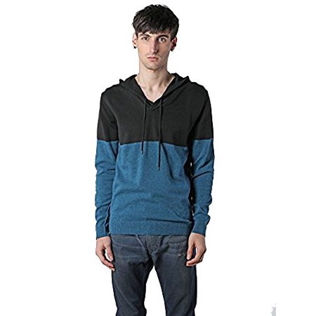 Diesel Men's K-Susa Long Sleeve Sweater Black/Blue (S)