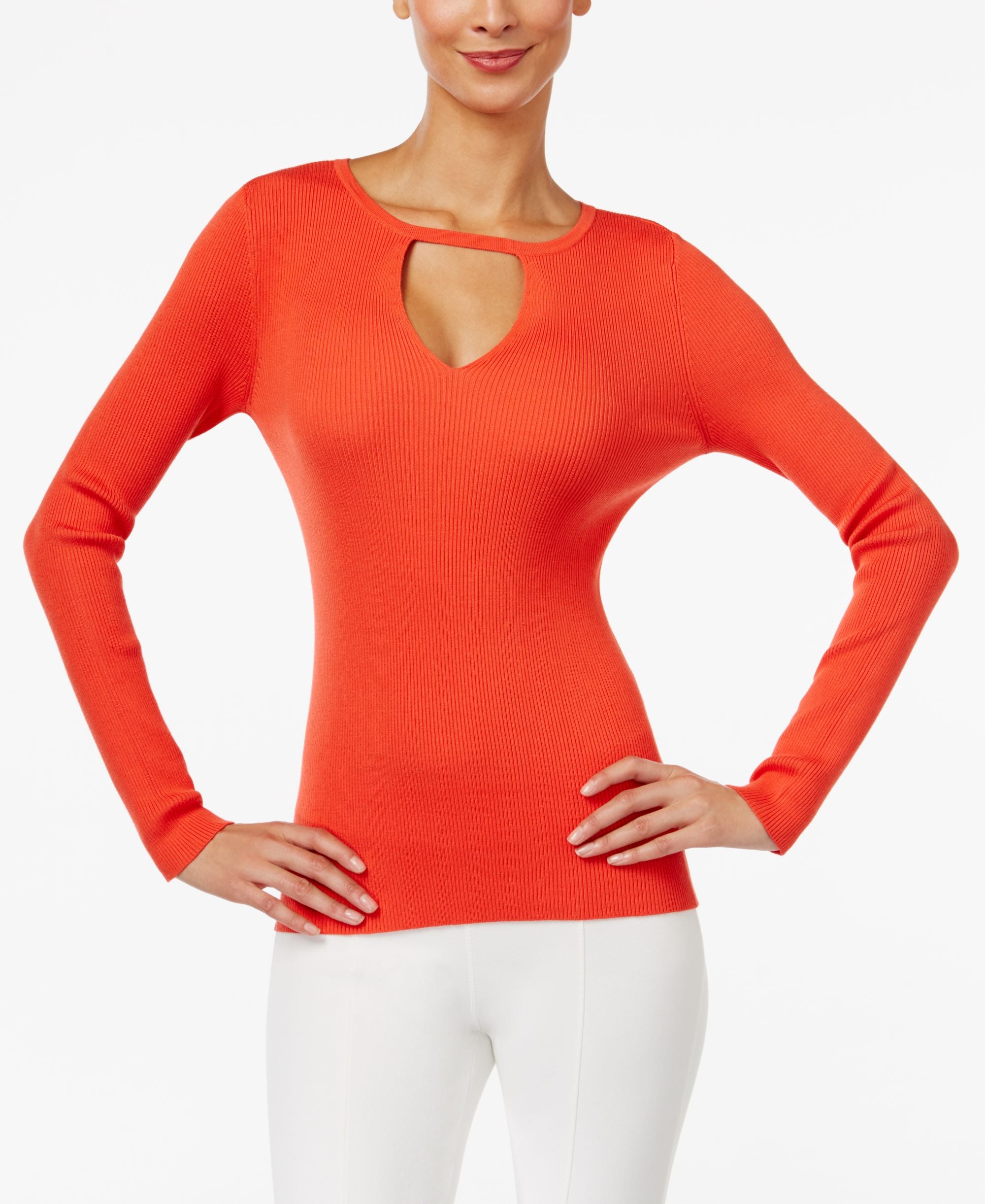 Inc International Concepts Keyhole Sweater