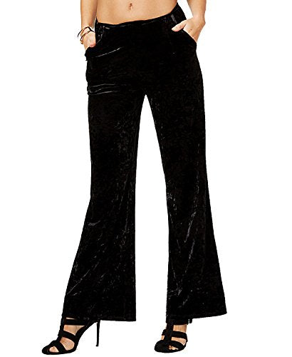 Juniors' Crushed Velvet Pants