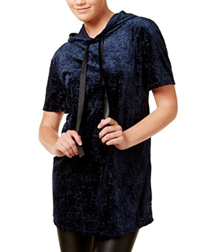 Juniors' Burnout Velvet Tunic