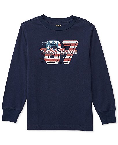 Ralph Lauren Boysss Graphic Print long sleeve T-Shirt
