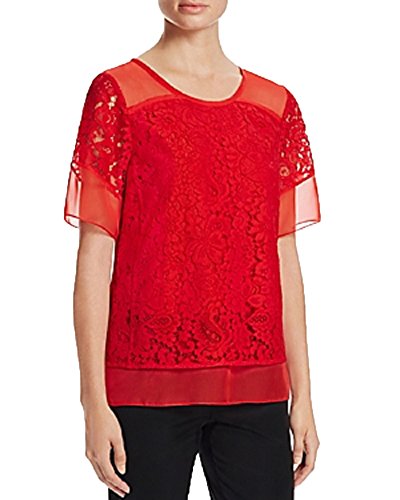 Finity Lace Short Sleeve Top