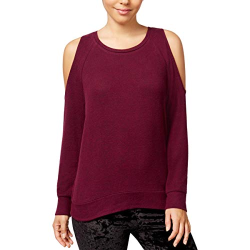 Juniors' Cold-Shoulder Cozy Sweatshirt