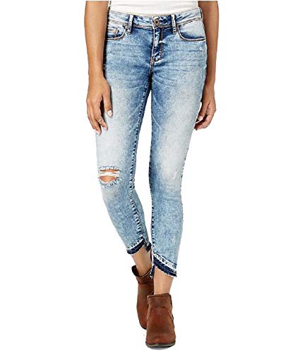 Juniors' Ripped Skinny Jeans