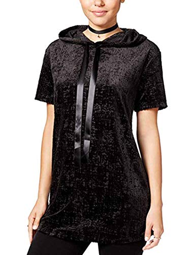 Juniors' Burnout Velvet Tunic