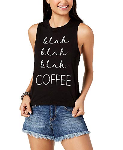 Pretty Rebellious Juniors Graphic Tank Top