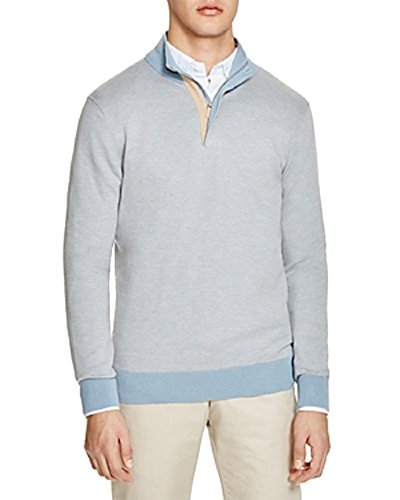 Cotton-Cashmere Zip Sweater