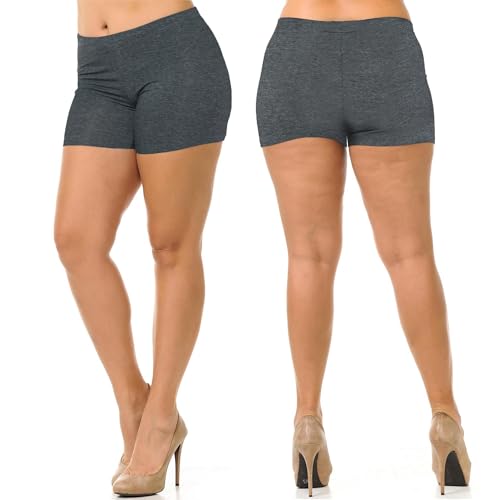 USA Plus Size Cotton Boy Shorts