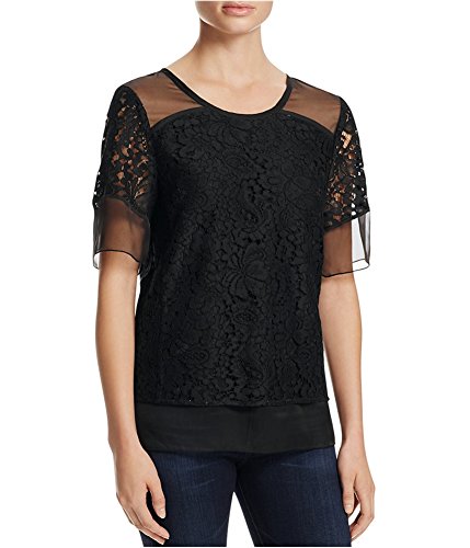Finity Lace Short Sleeve Top