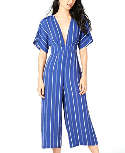 Striped Cropped Jumpsuit