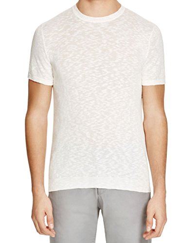 Slub Knit Short Sleeve Sweater