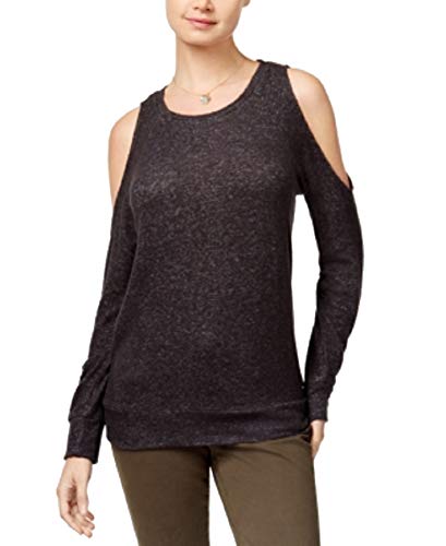 Juniors' Cold-Shoulder Cozy Sweatshirt