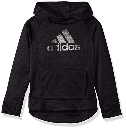 Little Girls Push It Logo-Print Hoodie