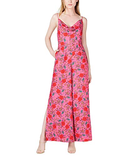 Hana Floral-Print Cowl-Neck Jumpsuit