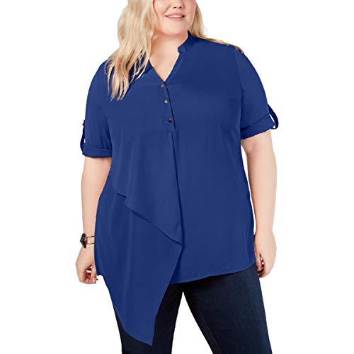Plus Size Asymmetrical Top