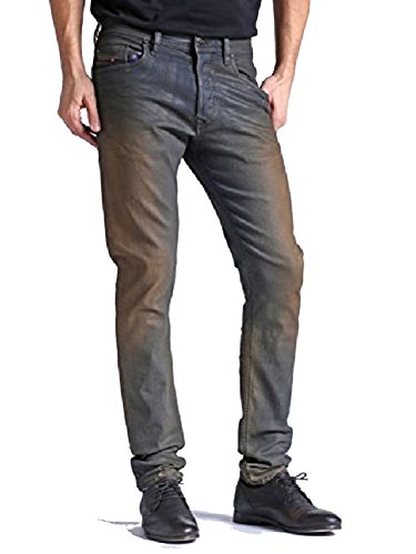 Diesel Men's Jeans Tepphar Cow Leather