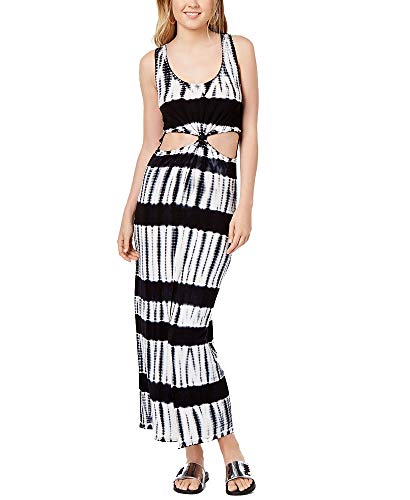 Juniors' Cutout Tie-Dye Maxi Dress