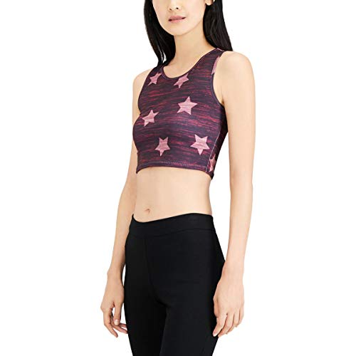 Juniors' Star-Print Sports Bra