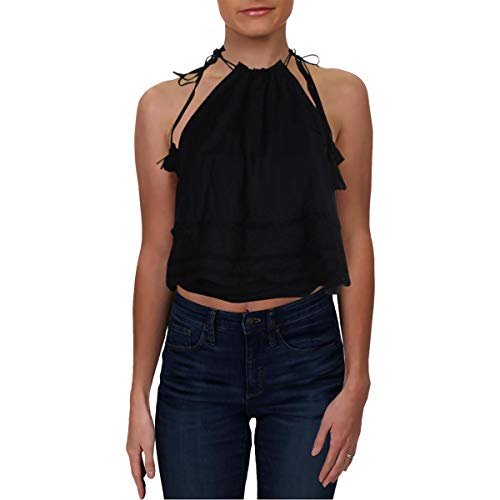 Free People Trust Me Pleated Tie Shoulder Thong Bodysuit