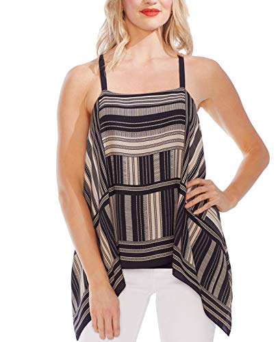 Printed Handkerchief-Hem Top