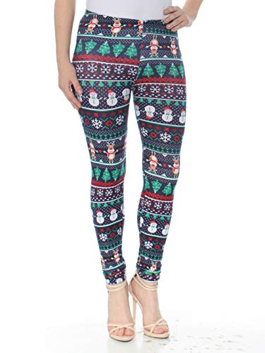 Juniors' Super-Soft Holiday-Print Leggings