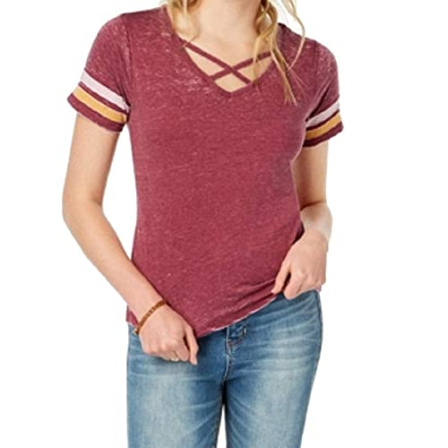 by Ikeddi Juniors' Crisscross Football T-Shirt
