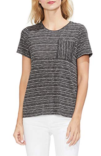 Striped Patch-Pocket T-Shirt