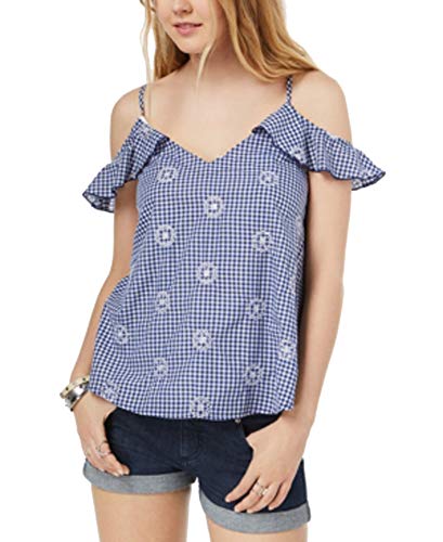 Juniors' Cold-Shoulder Top