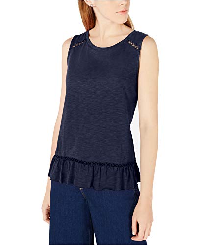 Ruffled Cross-Over Back Top