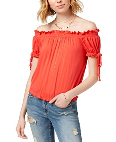Juniors' Off-The-Shoulder Top