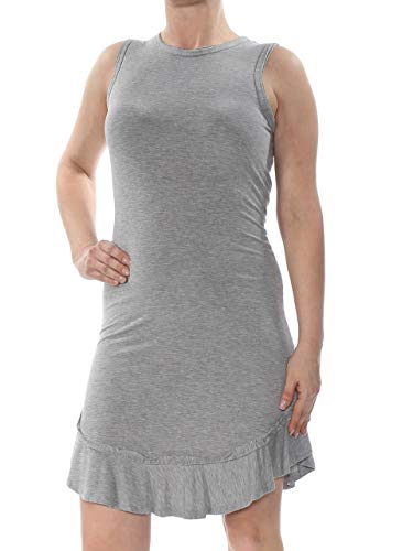 Ruffled-Hem A-Line Dress