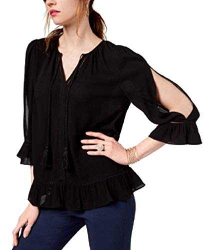 I.N.C. Cold-Shoulder Peasant Top