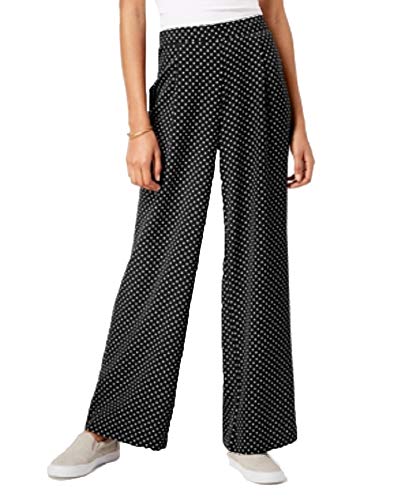 by Ikeddi Juniors' Polka-Dot Wide-Leg Pants