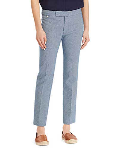 LAUREN RALPH LAUREN Petite Pants (Blue Multi, 4P)