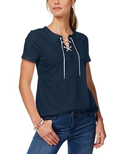 Lace-Up T-Shirt