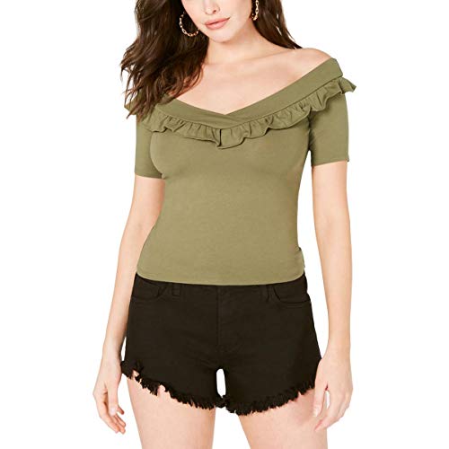 Kaye Ruffled Off-The-Shoulder Top