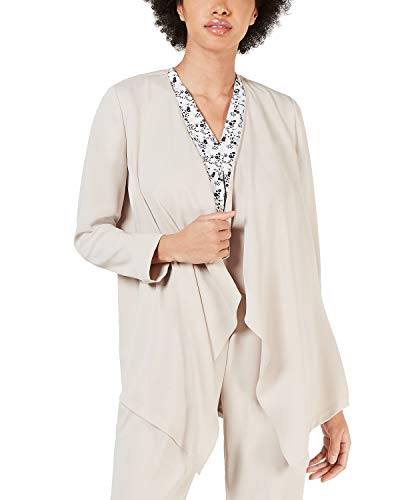 Bar III Open Front Crepe Cardigan