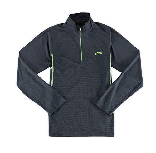 ASICS Neon Mens Trainer 1/4 Zip Mesh Active Jacket