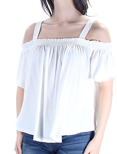 We The Free Womens Ruffled Off-The-Shoulder Casual Top