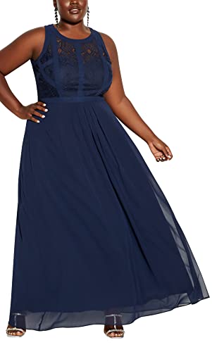 Plus Size Sleeveless Maxi Dress