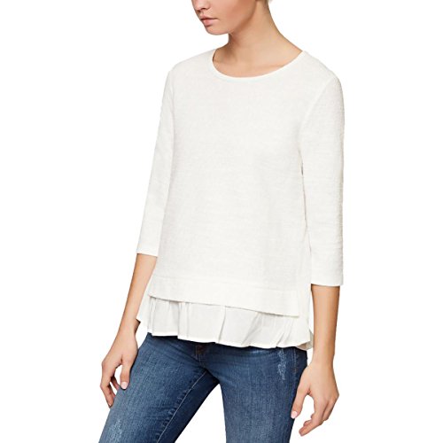 Sanctuary Teagan Layered-Look Top (Ecru, XL)