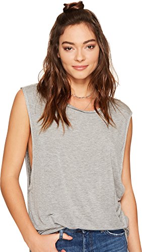 We The Free Womens The It Crew Neck Sleeveless Muscle Tank