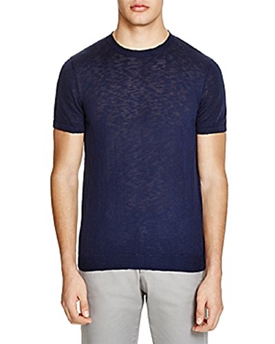 Slub Knit Short Sleeve Sweater