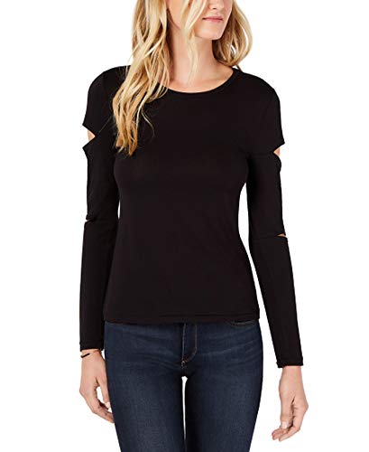 Bar III Cutout Sleeve Top