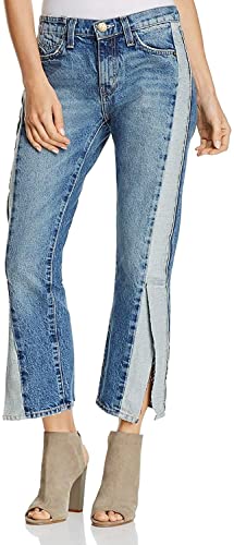 Current/Elliott Womens Straight Re-Engineered Jeans